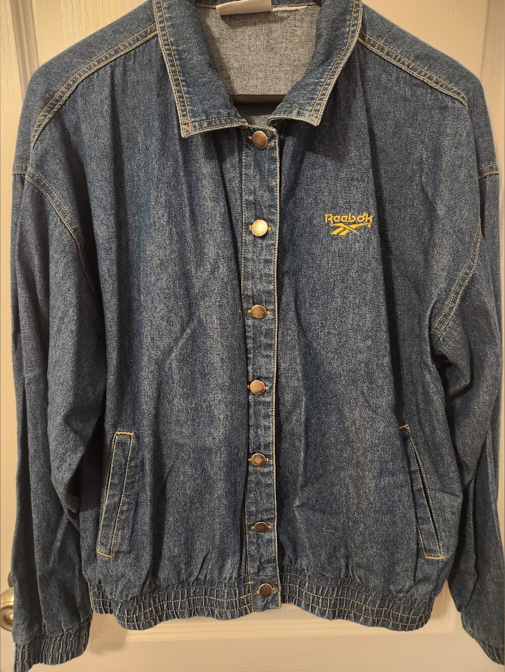 Unisex Reebok Jean Jacket - Picture 2 of 8